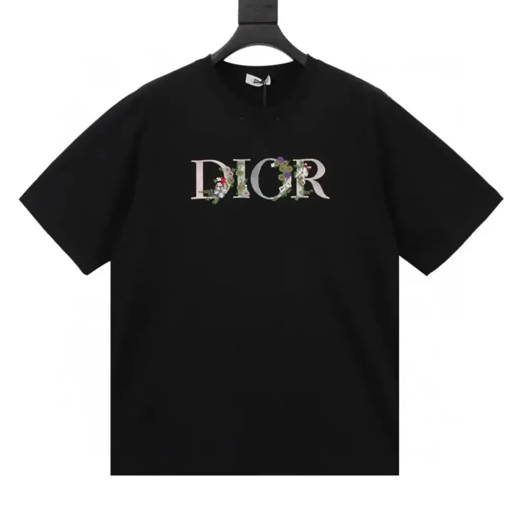 Christian Dior T-Shirt Flowery Logo