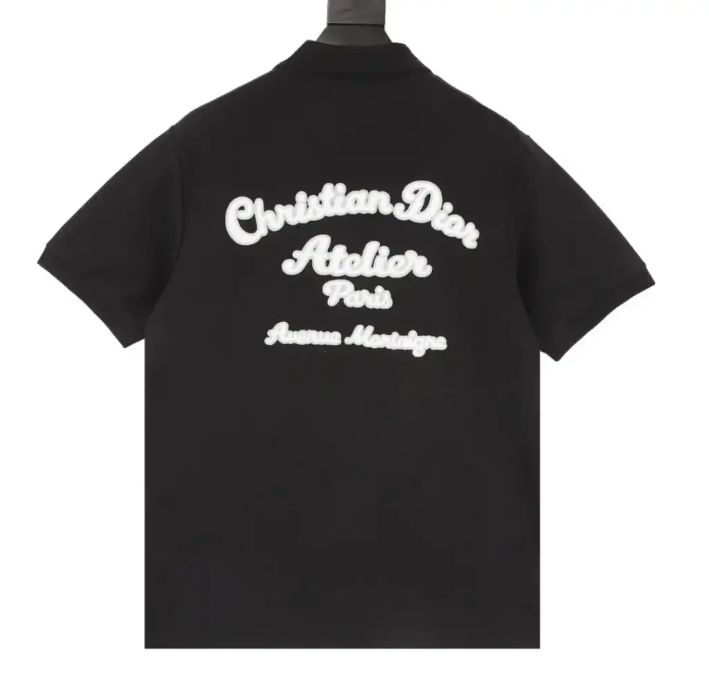 Christian Dior Polo Shirt Atelier Black