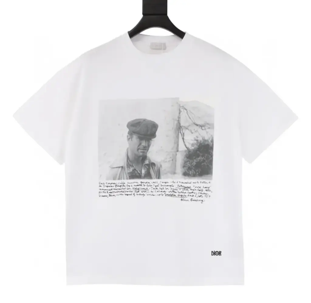 Christian Dior T-Shirt Jack Kerouac Print