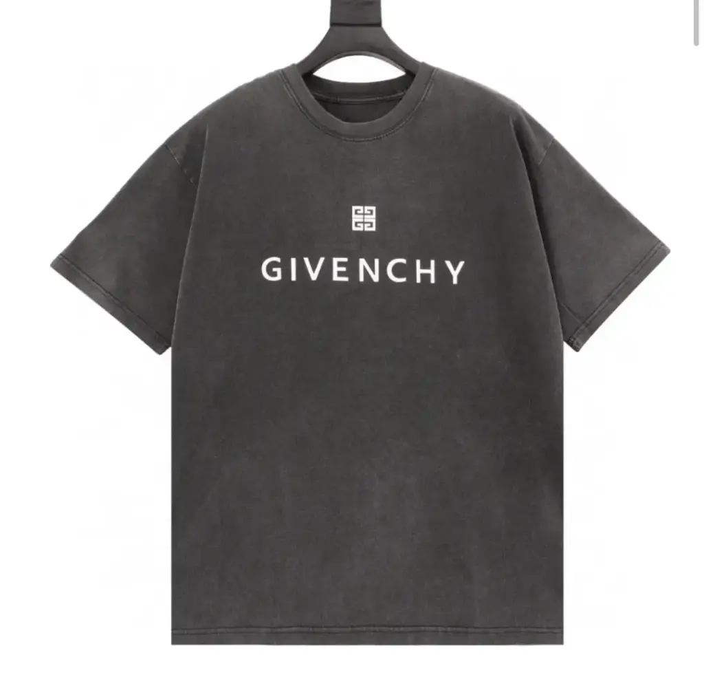 Givenchy T-Shirt Grey Worn