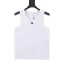 Prada – White Strapless T-Shirt