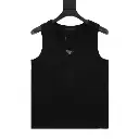 Prada – Black Strapless T-Shirt`