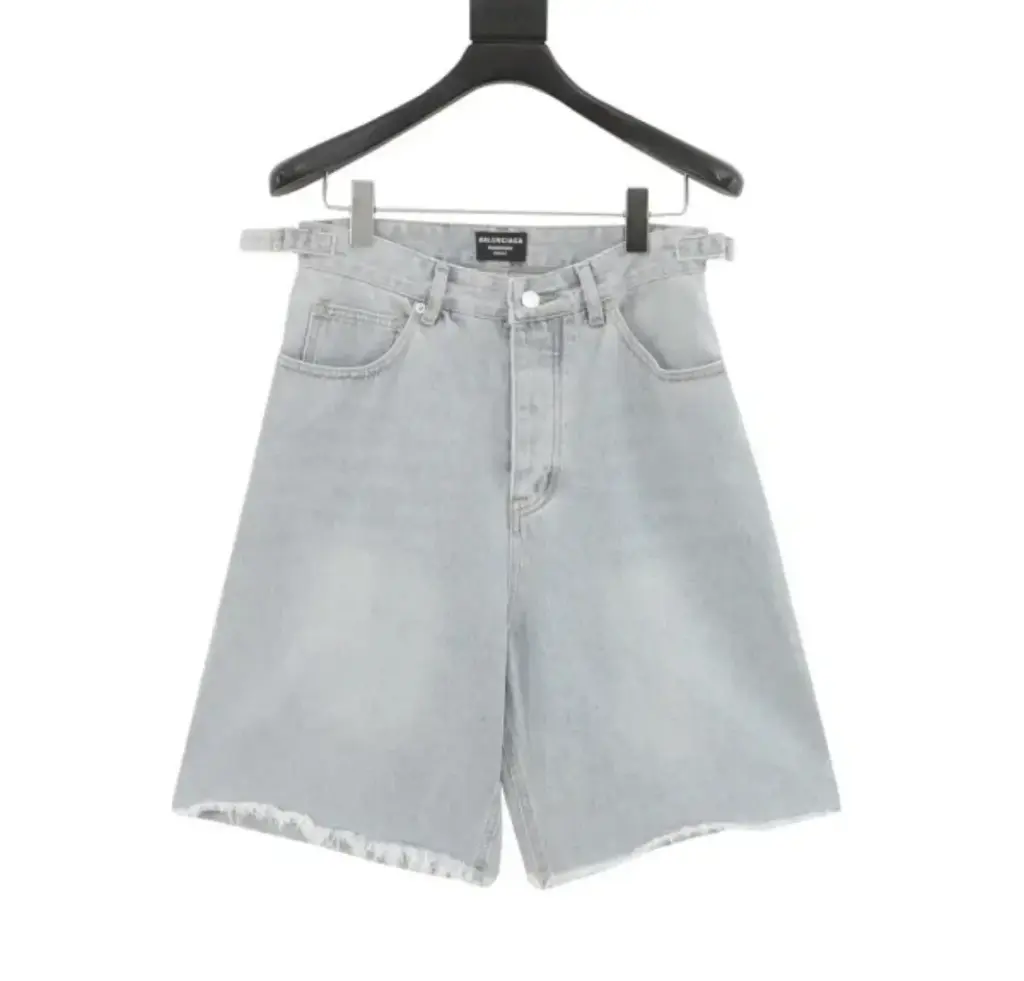 Balenciaga Denim Shorts