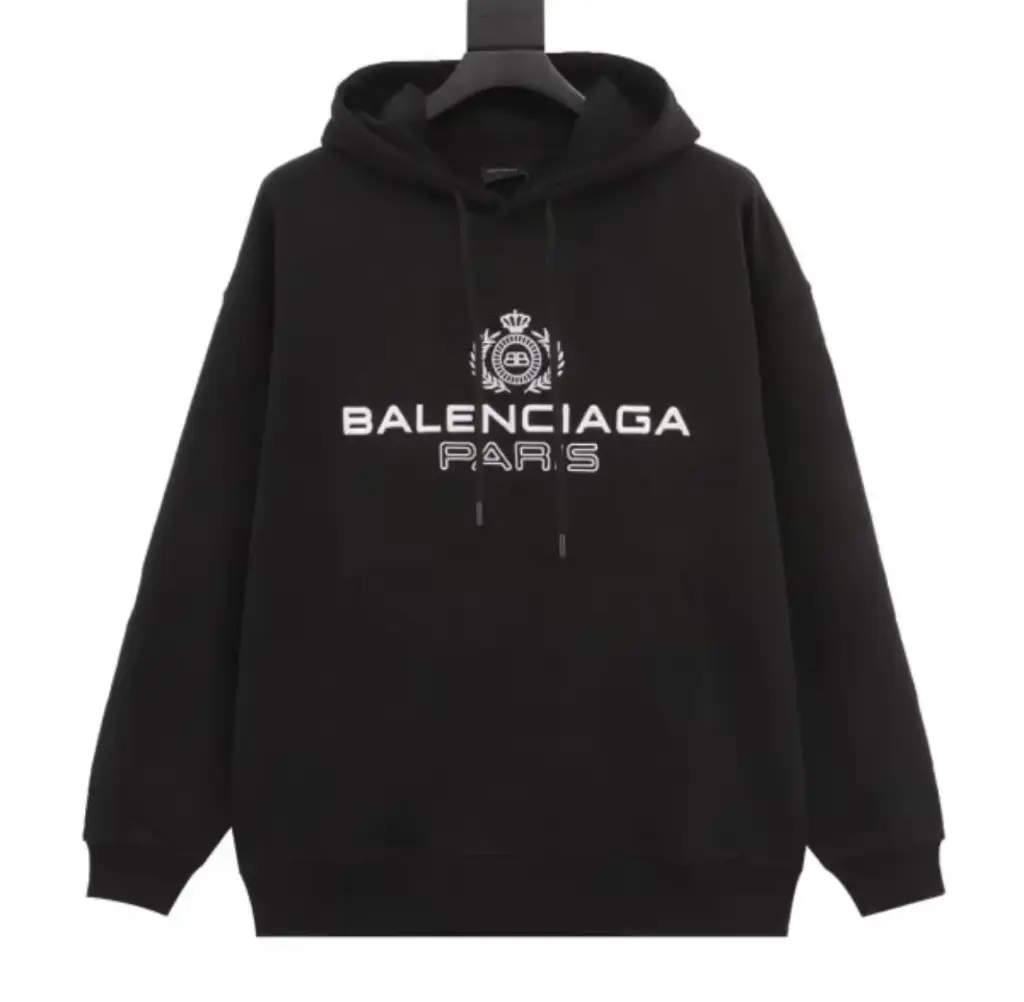 Balenciaga Pixel Logo Hoodie