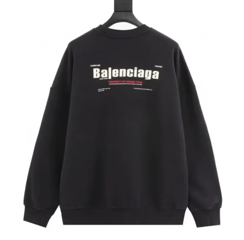Balenciaga Logo Crew Sweatshirt