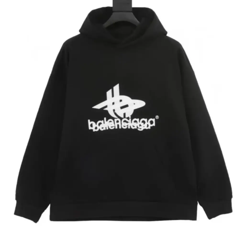 Balenciaga Movement Logo Hoodie