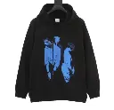 Burberry Blue Print Hoodie