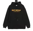 Burberry Embroidered Logo Hoodie