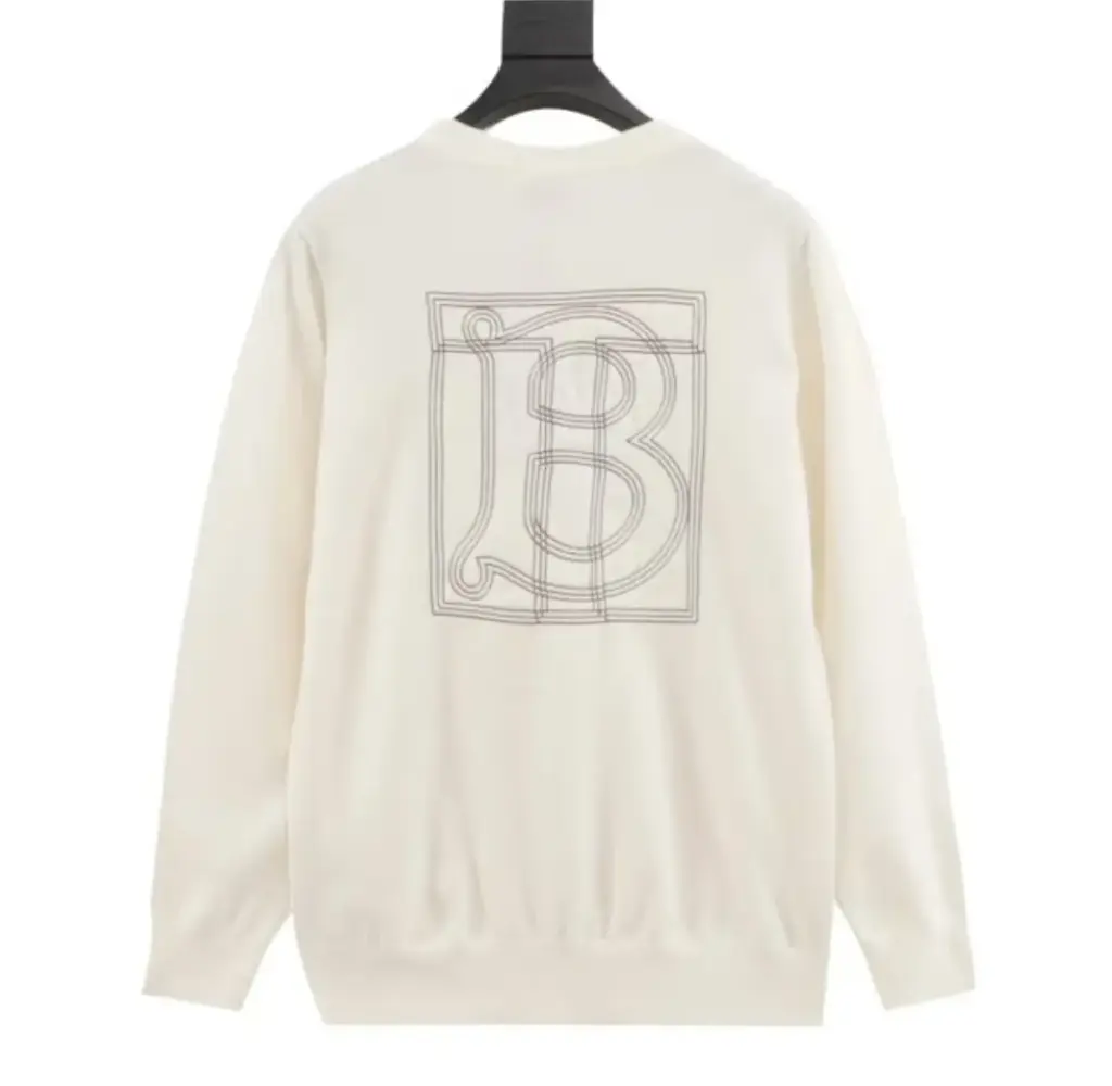 Burberry Sweatshirt Back Embroidered Logo