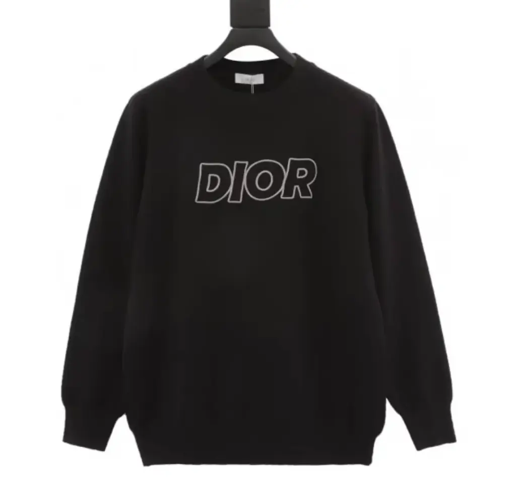 Christian Dior Basic Sweatshirt Black