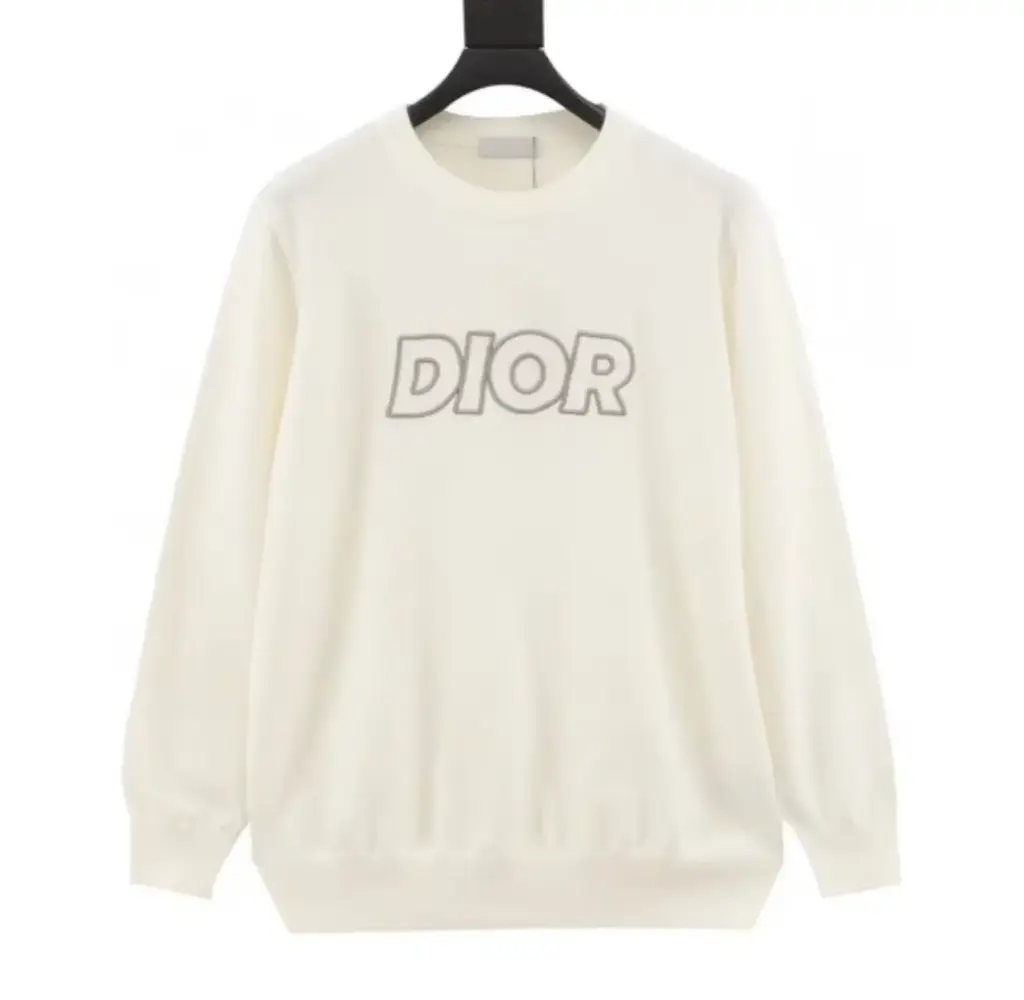 Christian Dior Basic Sweatshirt White