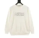 Christian Dior Basic Sweatshirt White