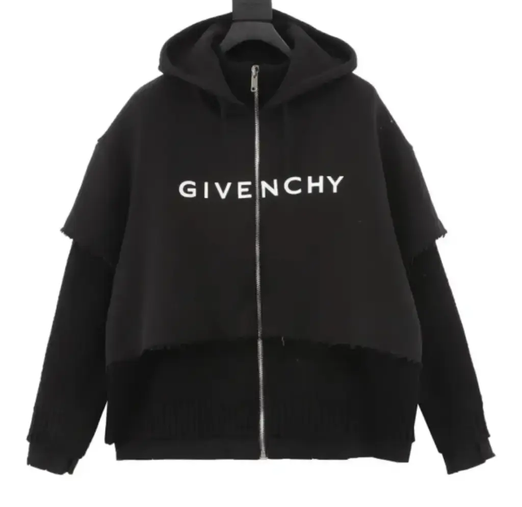 Givenchy Ripped Hoodie