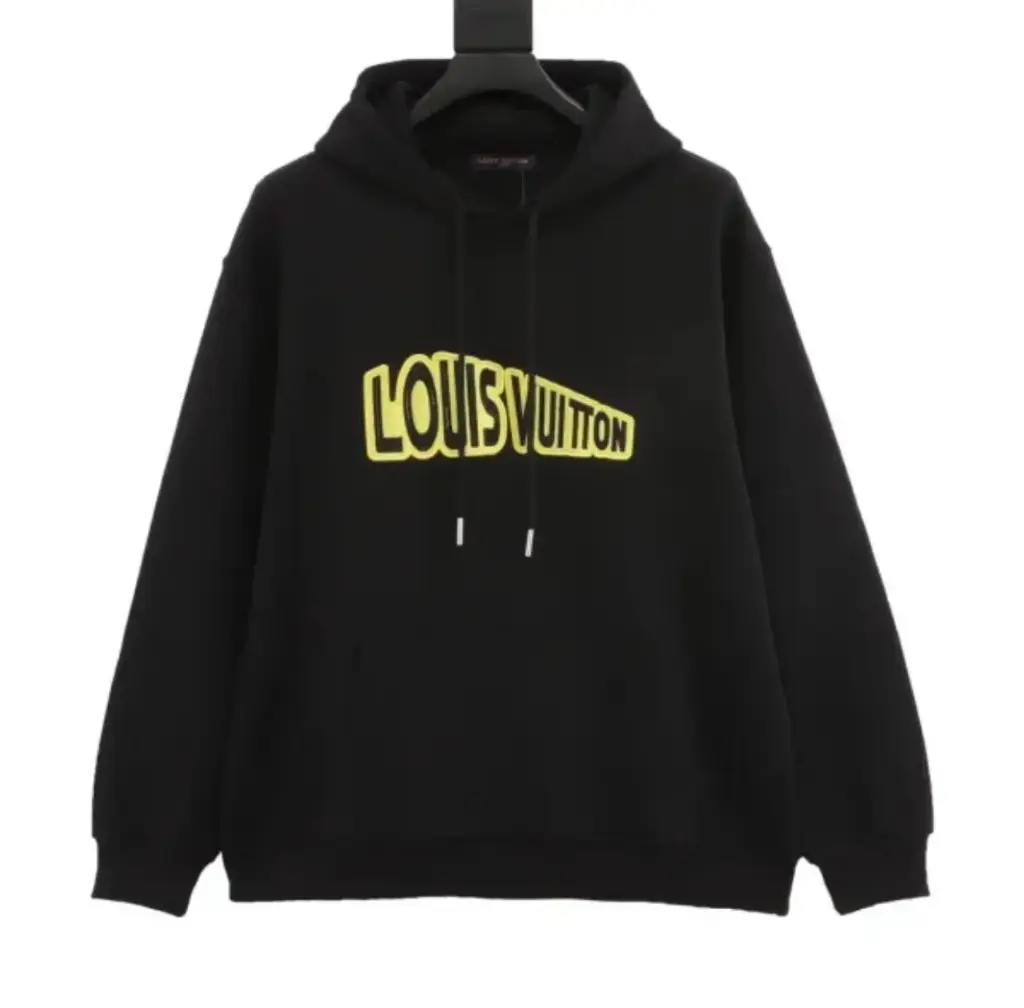 Louis Vuitton Hoodie Embrodery Logo