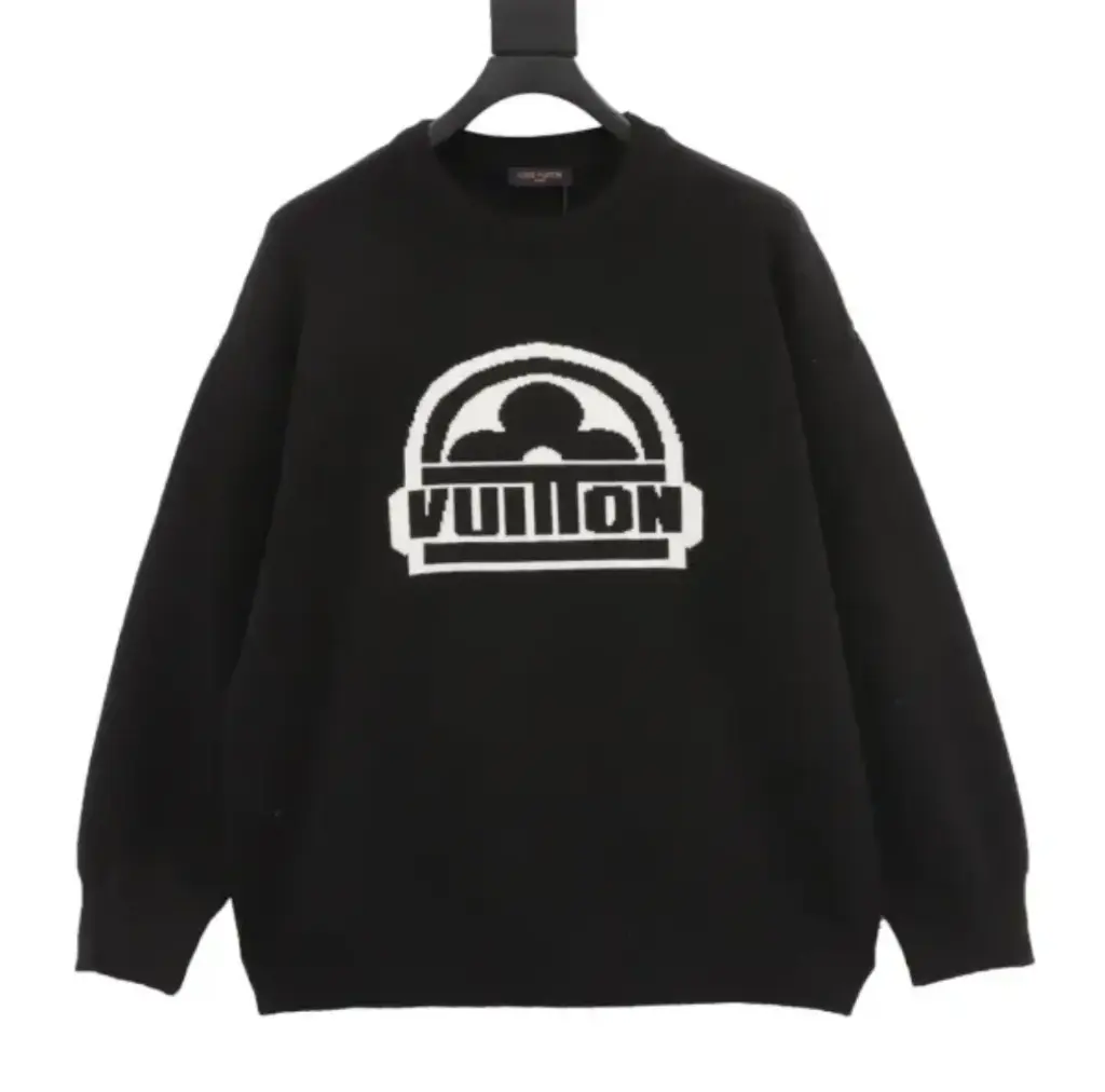 Louis Vuitton Intarsia Logo Sweater
