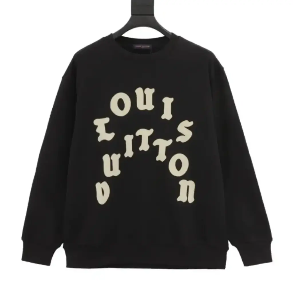 Louis Vuitton Print Logo Sweatshirt