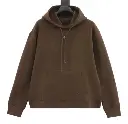 Louis Vuitton Hoodie Monochromatic Brown