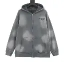 Balenciaga Zipper Grey Jersey
