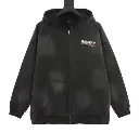 Balenciaga Zipper Black Jersey