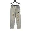 Balenciaga Painted Broken Jeans 