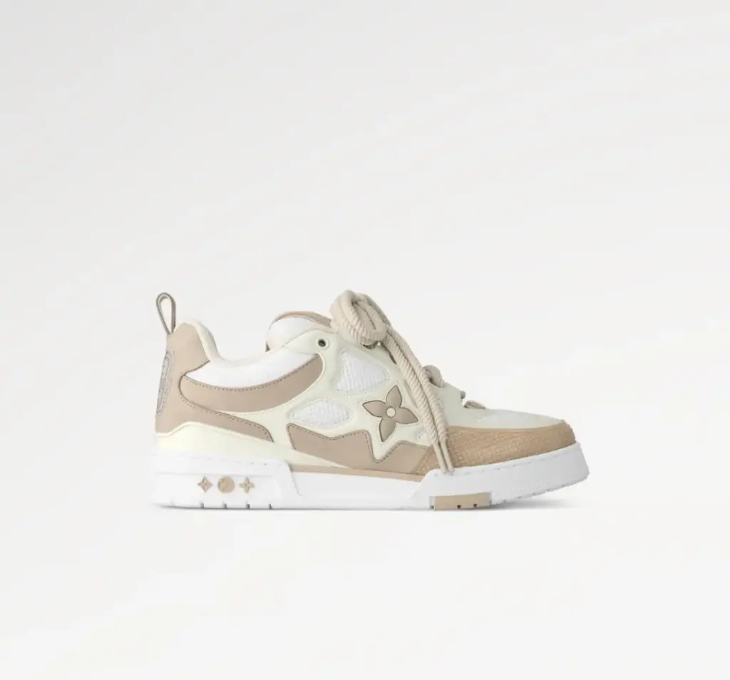 Louis Vuitton Skate – Beige White