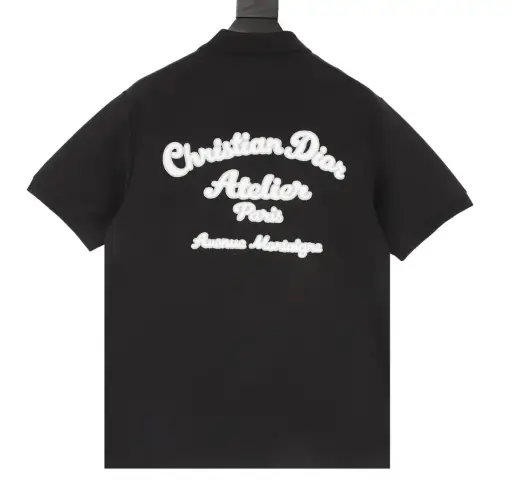 Christian Dior Polo Shirt Atelier Black