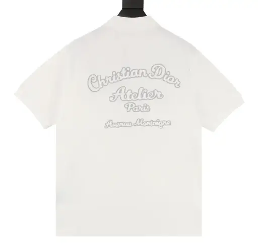 Christian Dior Polo Shirt Atelier White