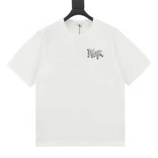 Christian Dior T-Shirt Embossed Logo