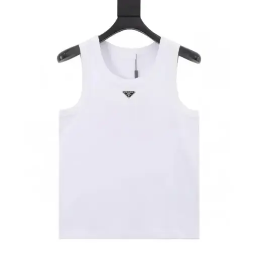 Prada – White Strapless T-Shirt