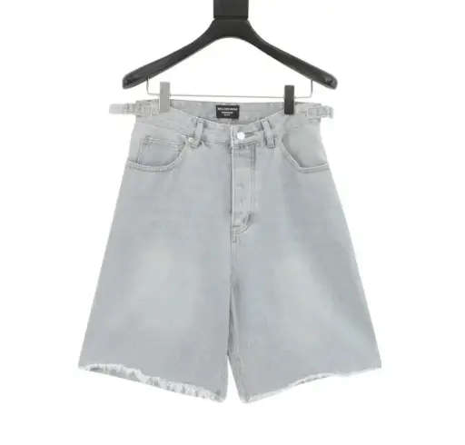 Balenciaga Denim Shorts