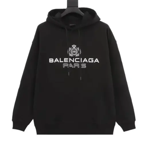 Balenciaga Pixel Logo Hoodie