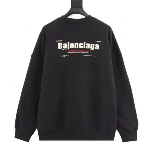 Balenciaga Logo Crew Sweatshirt