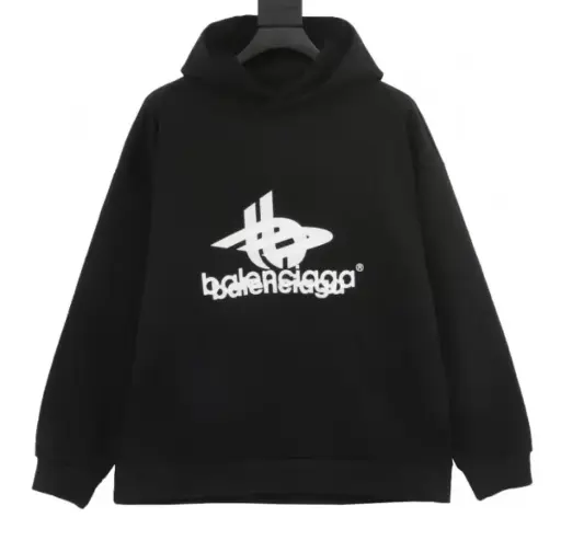 Balenciaga Movement Logo Hoodie