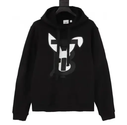 Burberry Rabbit Logo-Print Hoodie