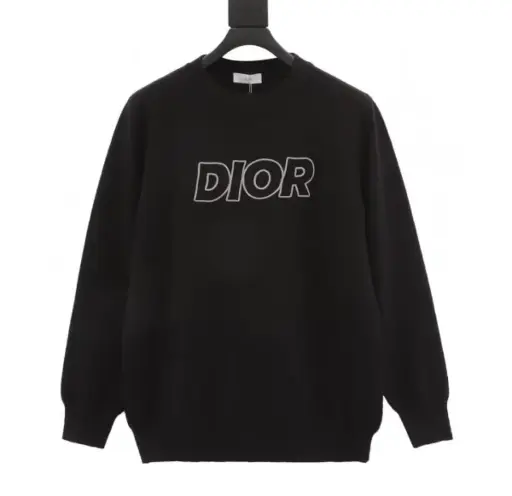 Christian Dior Basic Sweatshirt Black