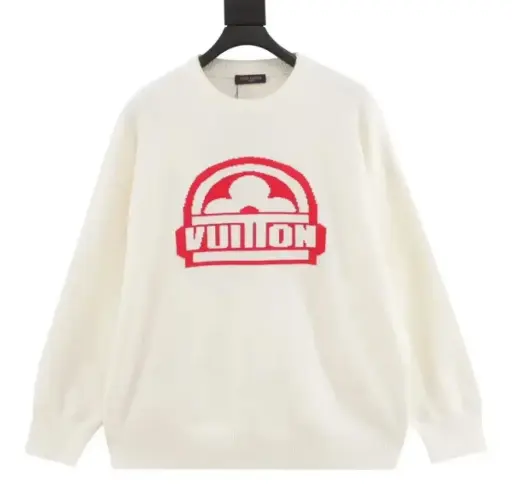 Louis Vuitton Intarsia Logo Sweater