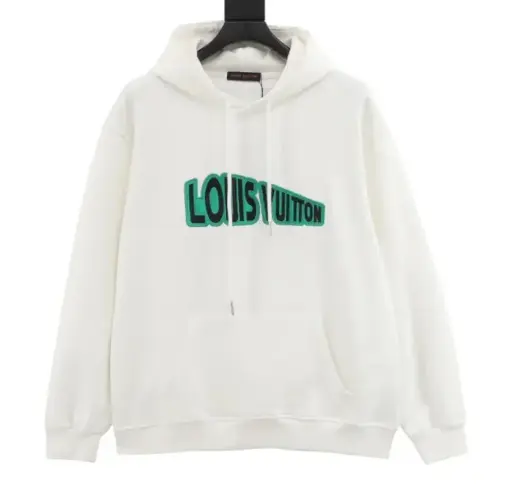 Louis Vuitton Hoodie Embrodery Logo