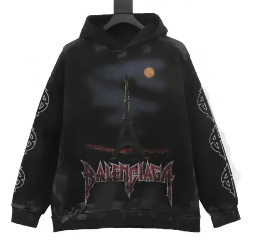 Balenciaga Night In Paris Hoodie