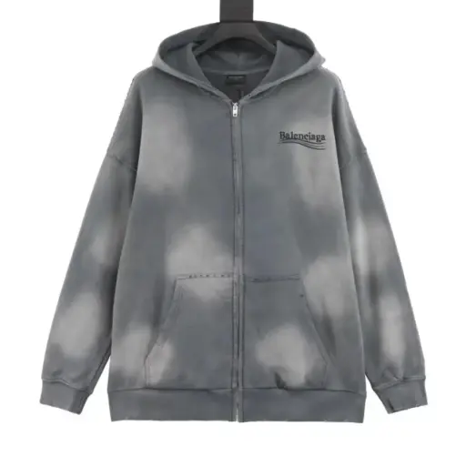 Balenciaga Zipper Grey Jersey