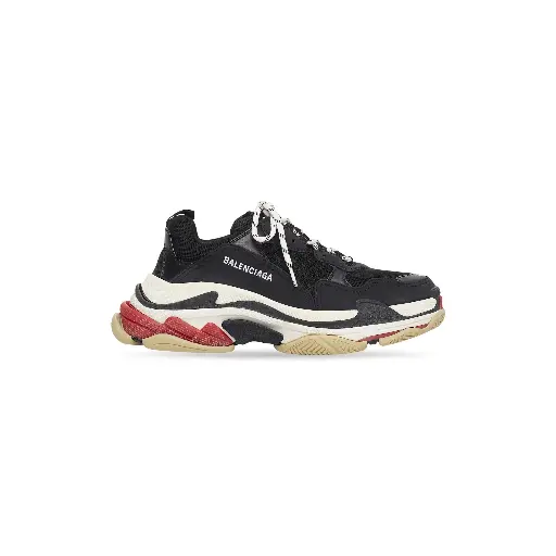 Balenciaga Triple S- Black White Red