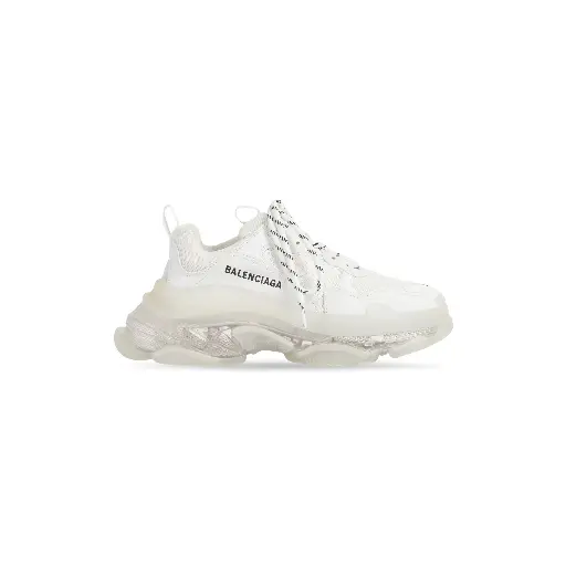 Balenciaga Triple S- Clear Sole White
