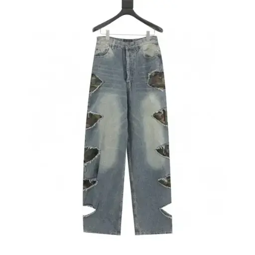 Balenciaga Military Broken Jeans