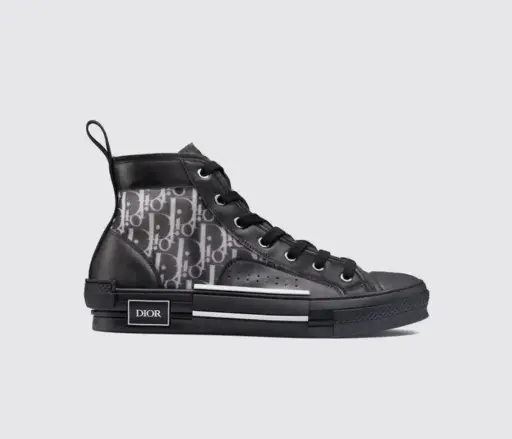 Dior Oblique B23- Canvas Oblique Black