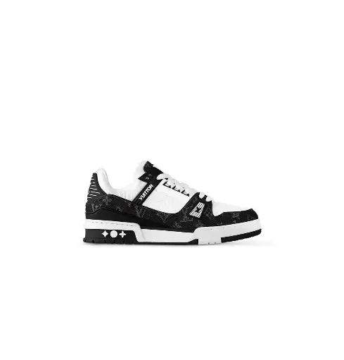 Louis Vuitton Trainer – White Black